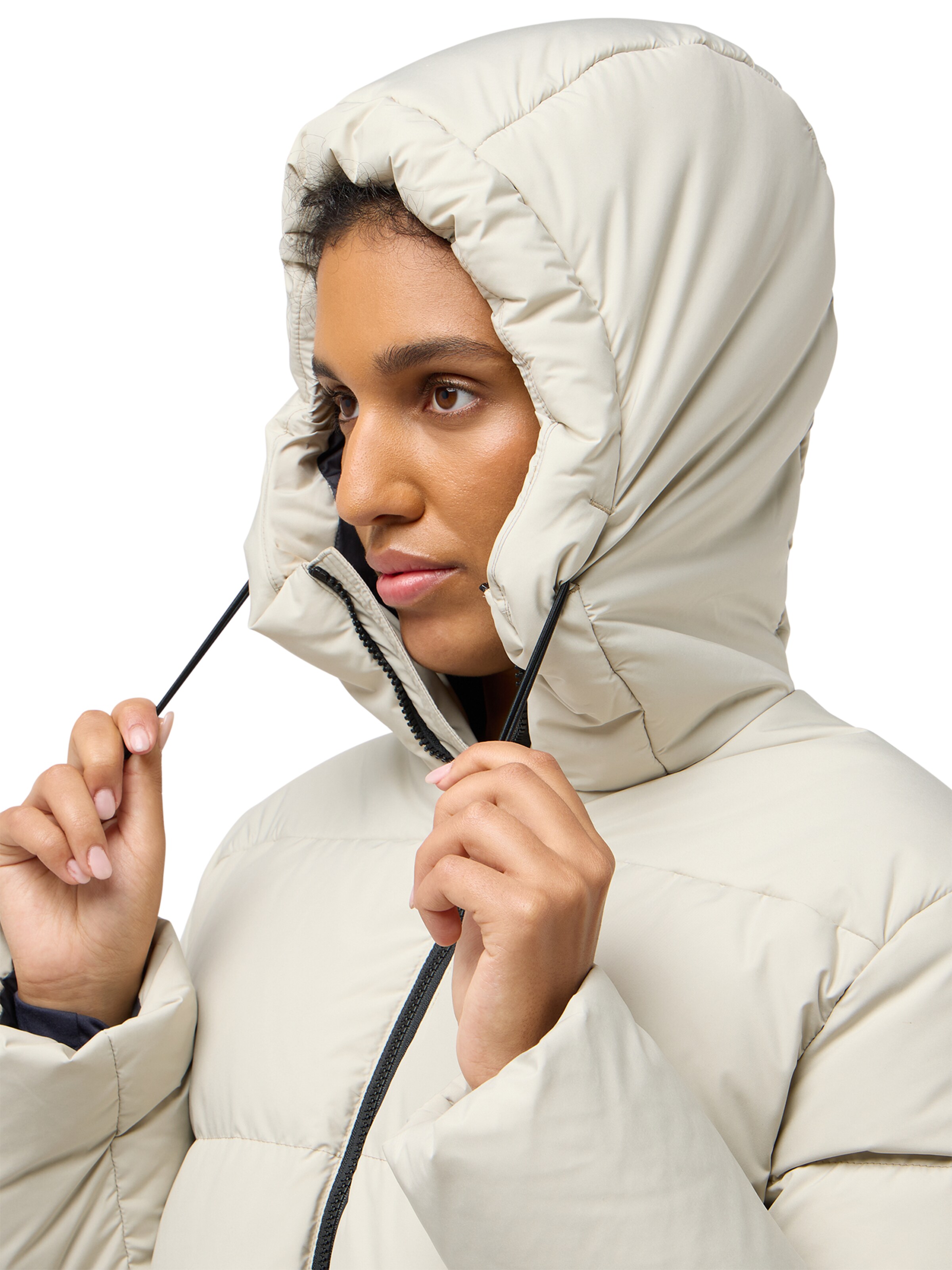 JACK WOLFSKIN Външно яке 'Kirschallee' в бежово