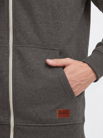 BLEND Sweatjacke 'Hulker Teddy' in Grau