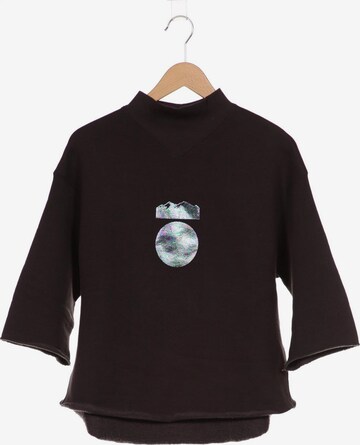 10Days Sweatshirt & Zip-Up Hoodie in XS in Grey: front