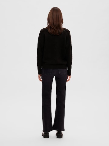 SELECTED FEMME Sweater 'MALINE' in Black