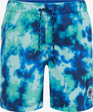 WE Fashion - Bermudas en azul: frente