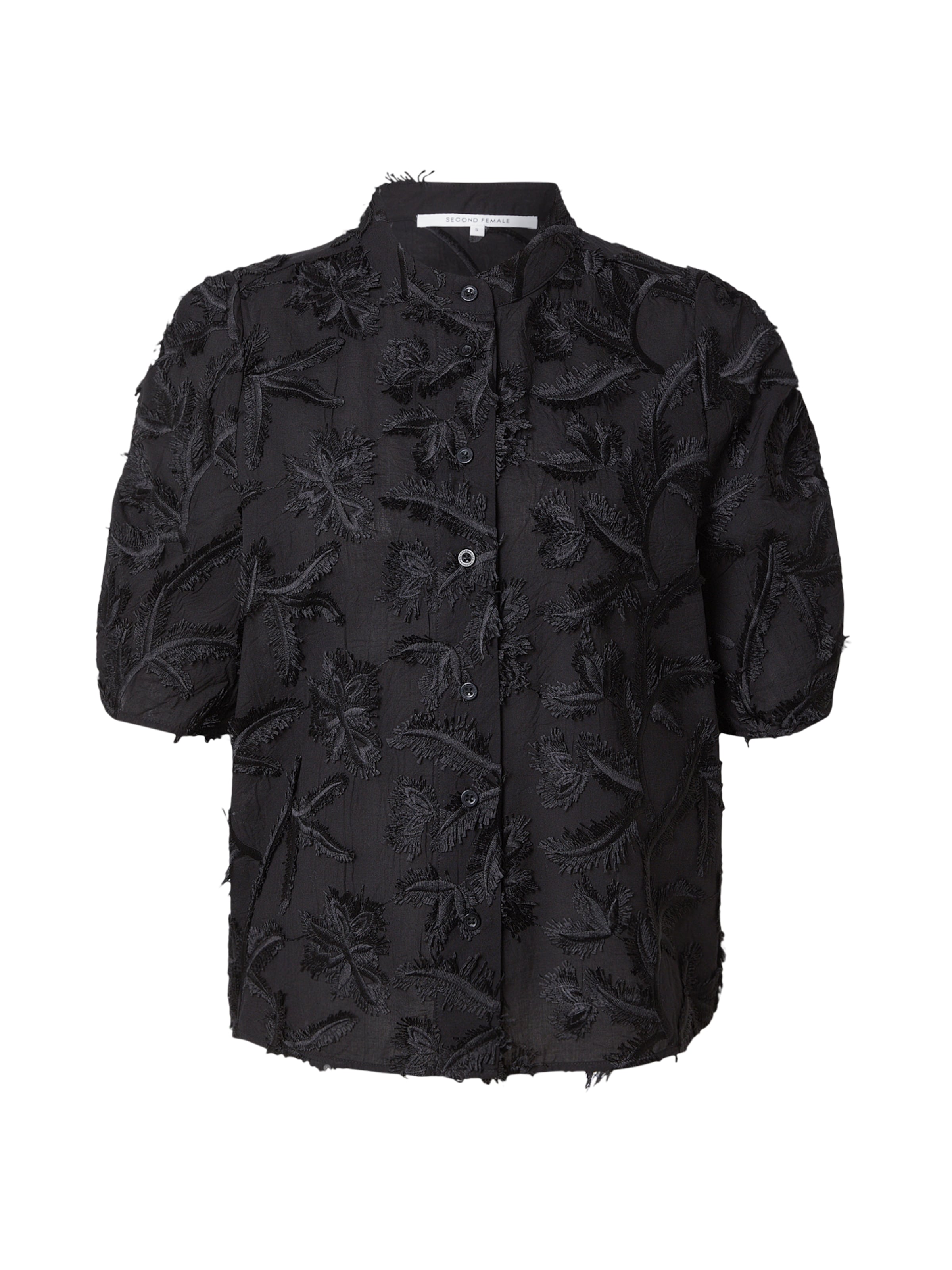 SECOND FEMALE Блузка 'Seena' в Черный: спереди