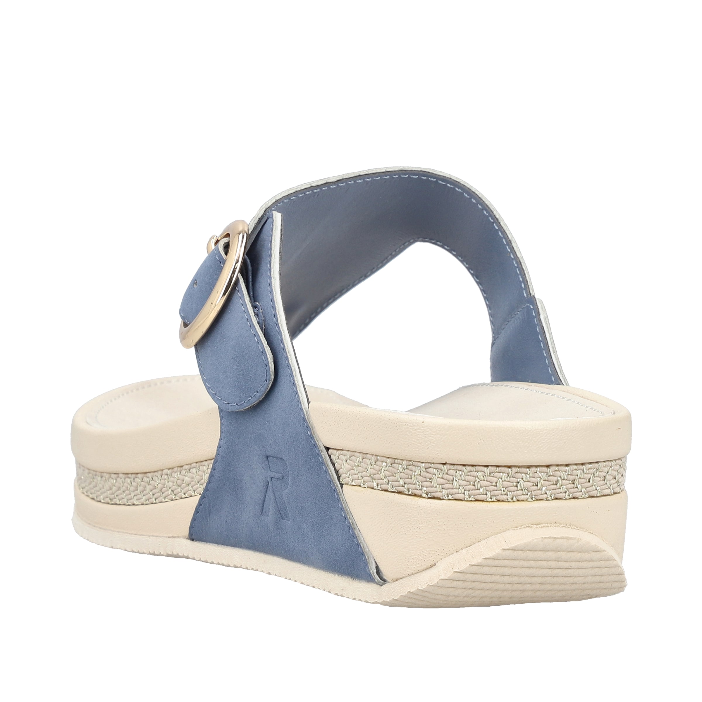 Tongs 'V1465' Rieker en bleu