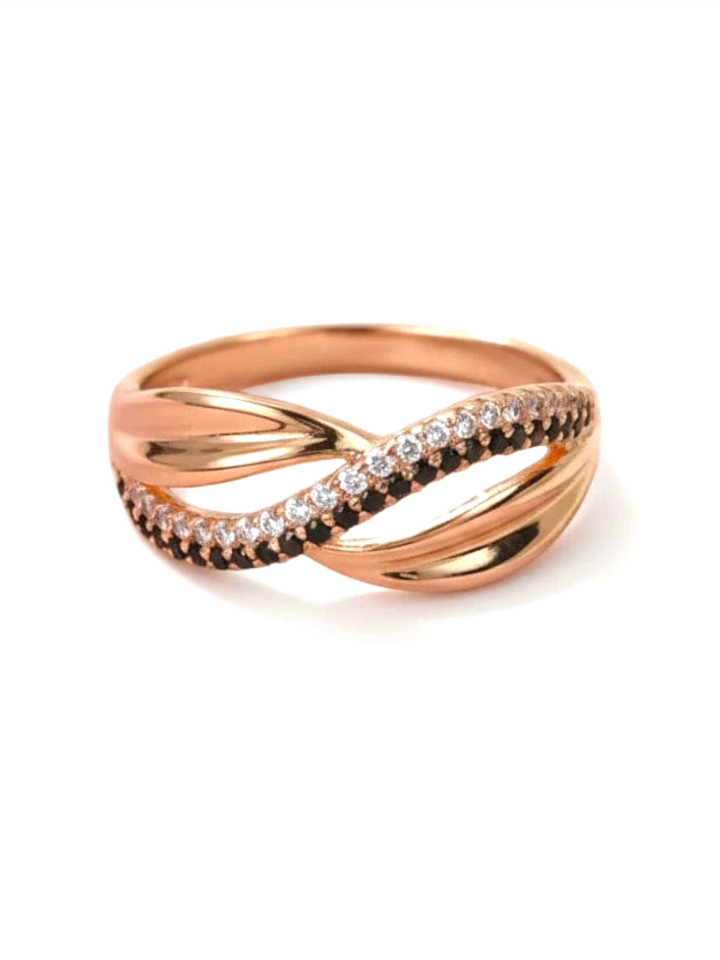 La Moda Me Ring 'Erin' in Gold: front