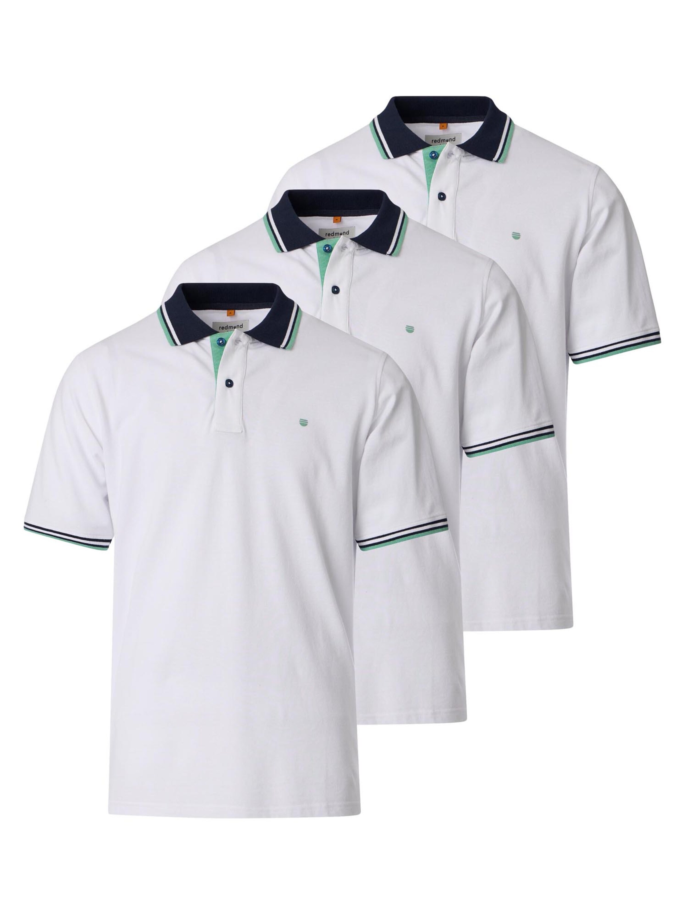 redmond Shirt 'Basic' in White: front