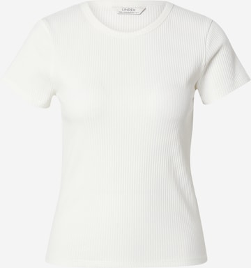 Maglietta 'Love' di Lindex in bianco: frontale