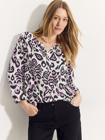 CECIL Bluse in Weiß
