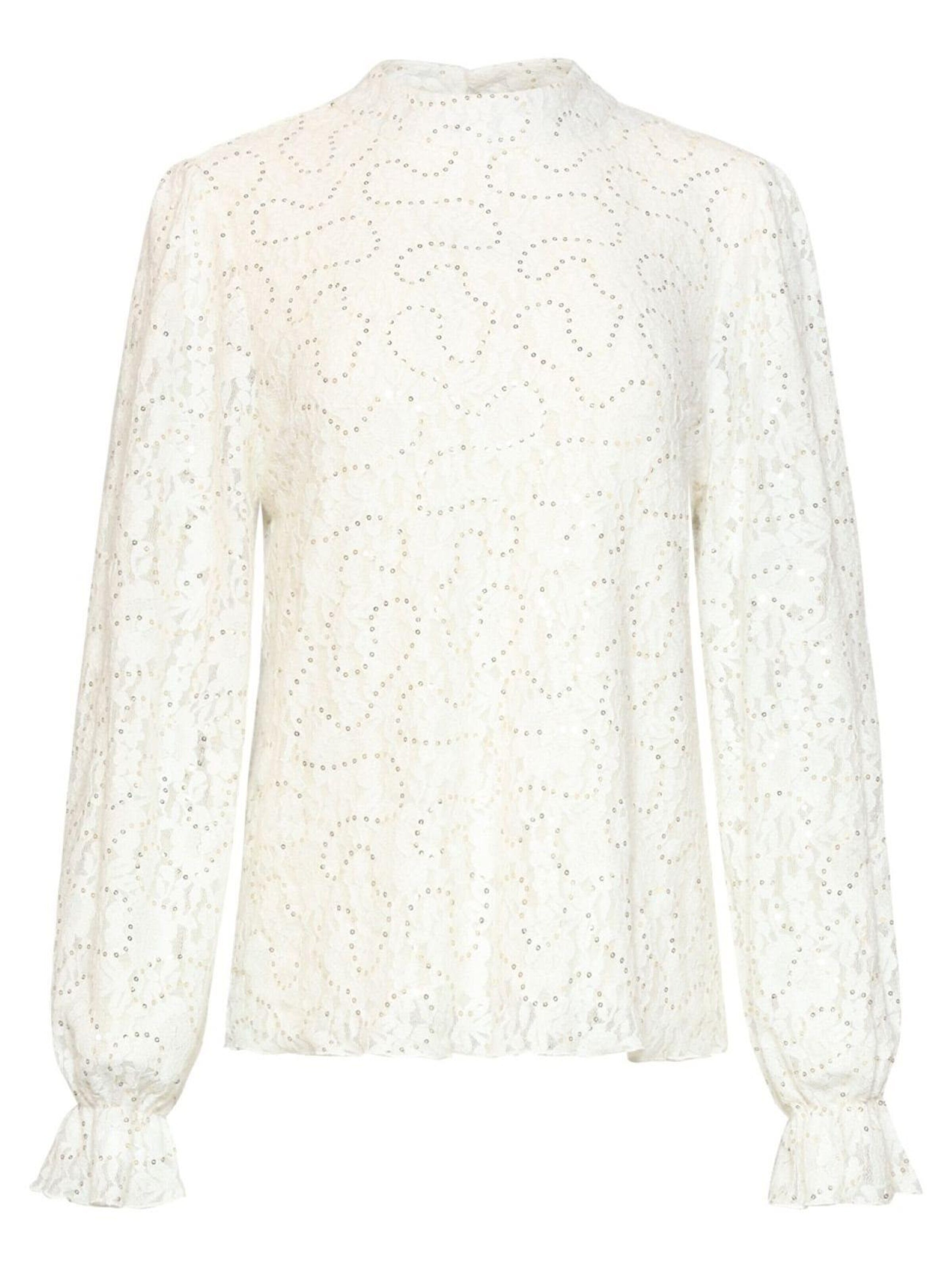 Smashed Lemon Blouse in White