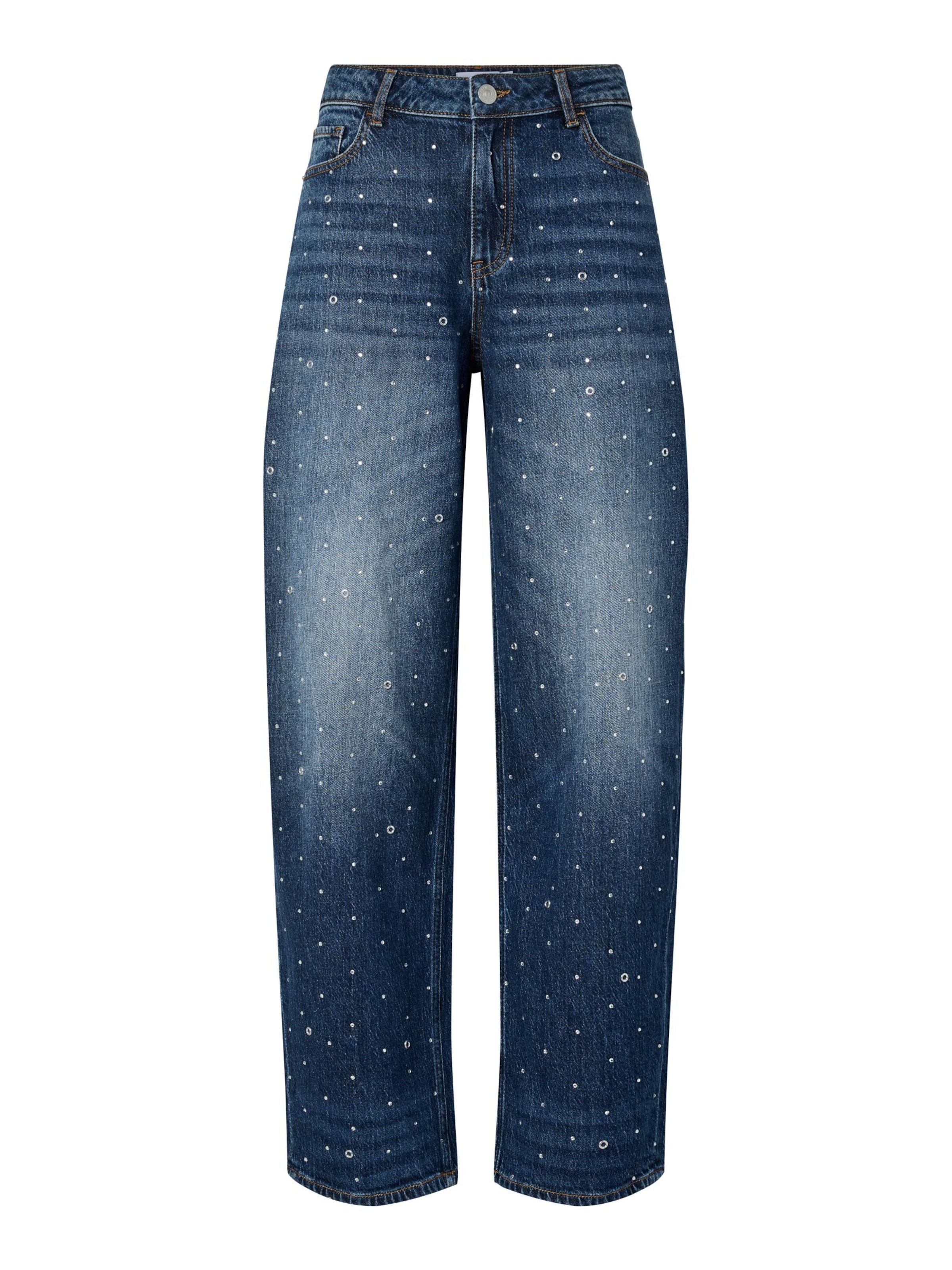 regular Jeans 'PCMERLE' di PIECES in blu: frontale