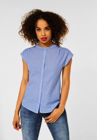 STREET ONE - Blusa en azul: frente