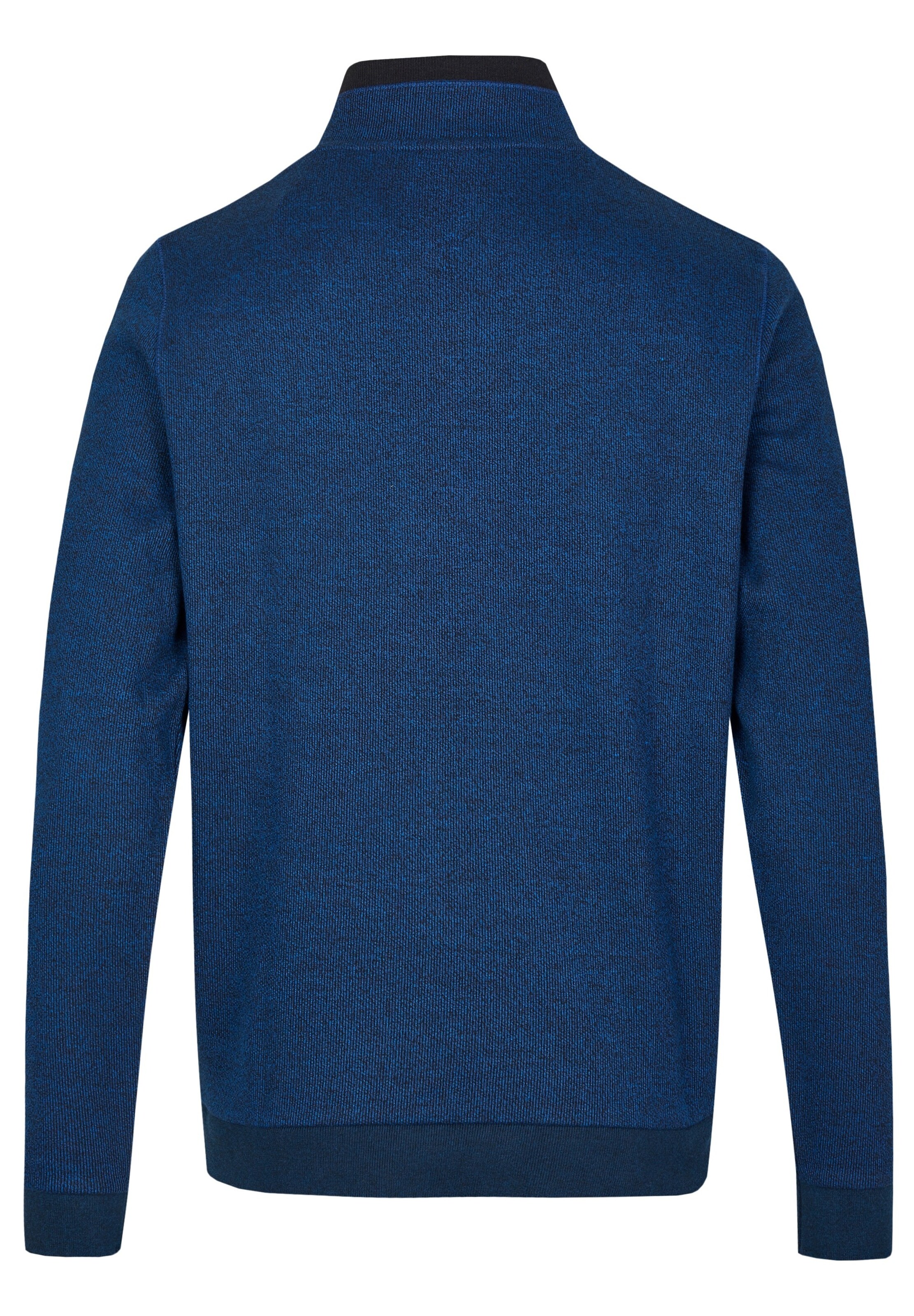 Männer Pullover & Strick DANIEL HECHTER Sweatshirt mit Zipper in Blau - RE94804