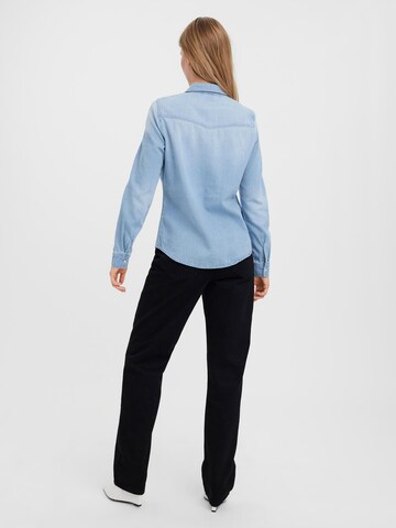 VERO MODA Blouse 'Maria' in Blue