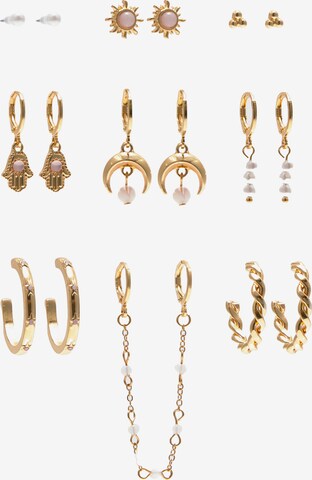 Pull&Bear Earrings in Gold: front