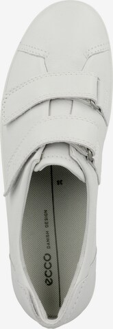 ECCO Športni čevlji z vezalkami 'Soft 2.0' | bela barva
