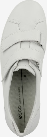 Chaussure de sport à lacets 'Soft 2.0' ECCO en blanc