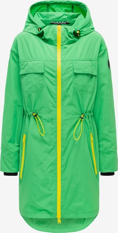 Parka di mezza stagione 'Trüffelbonbon 16' di MARIKOO in verde: frontale