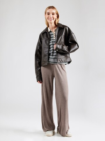 ONLY - Pierna ancha Pantalón 'ONLTARA' en gris