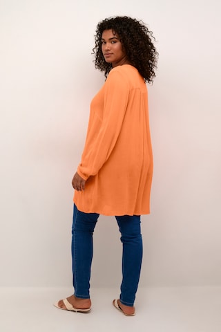 KAFFE CURVE Tunic in Orange