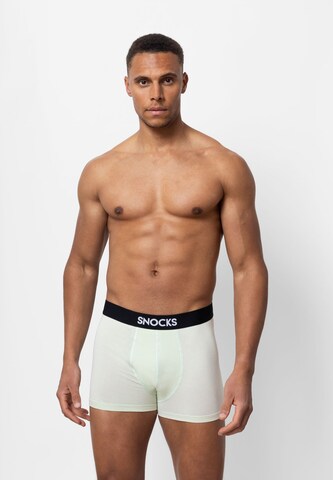 SNOCKS Boxershorts in Blau: Vorderseite
