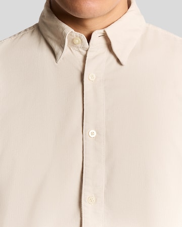 Lyle & Scott Regular fit Overhemd in Beige