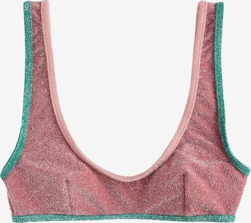Next Bustier Bikinitoppi värissä vaaleanpunainen: etupuoli