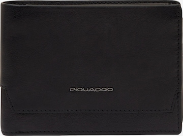 Piquadro Tegnebog i sort: forside