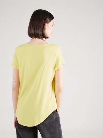 T-shirt 'BELLA' VERO MODA en jaune