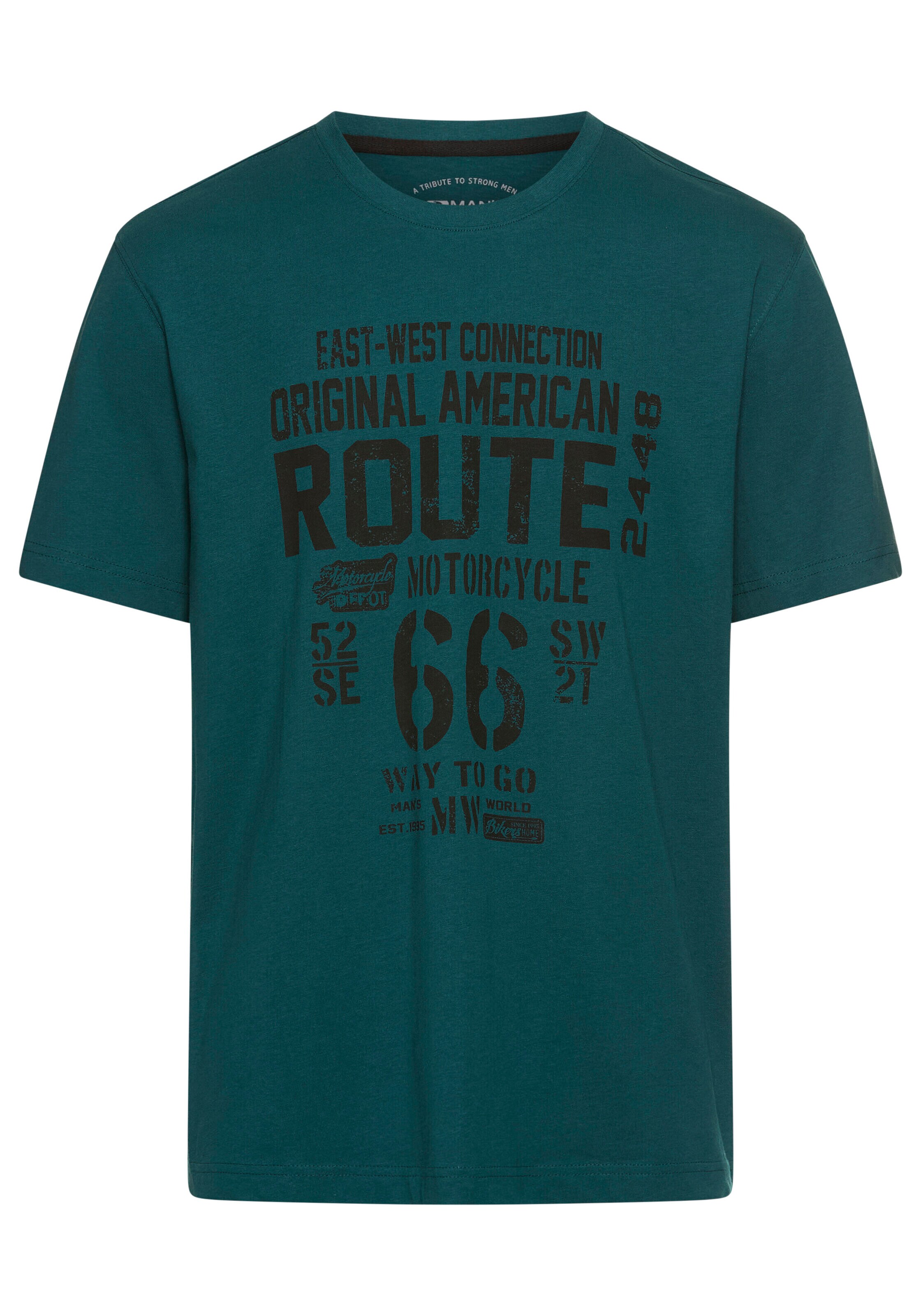 Man's World Shirt in Green: front