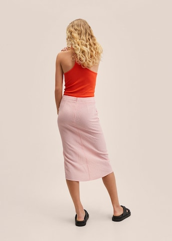 MANGO Rok 'Sienna' in Roze