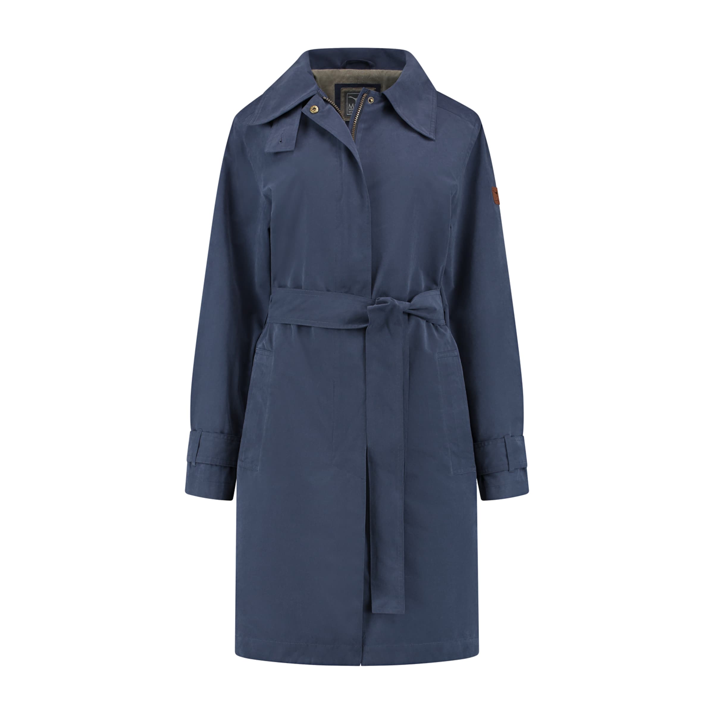MGO Raincoat 'Pippa' in Blue: front