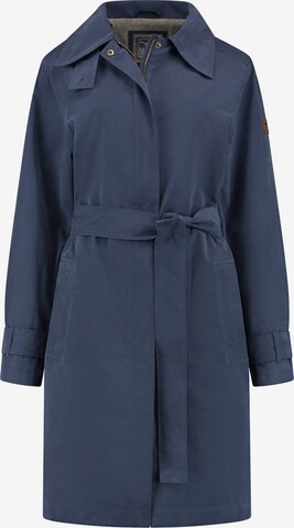 MGO Raincoat 'Pippa' in Blue: front