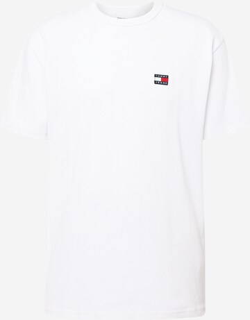 T-Shirt Tommy Jeans en blanc : devant