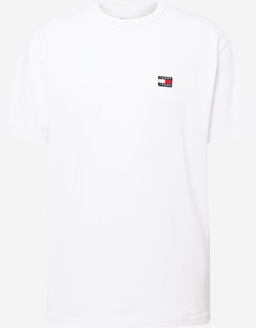 Tommy Jeans Shirt in Wit: voorkant