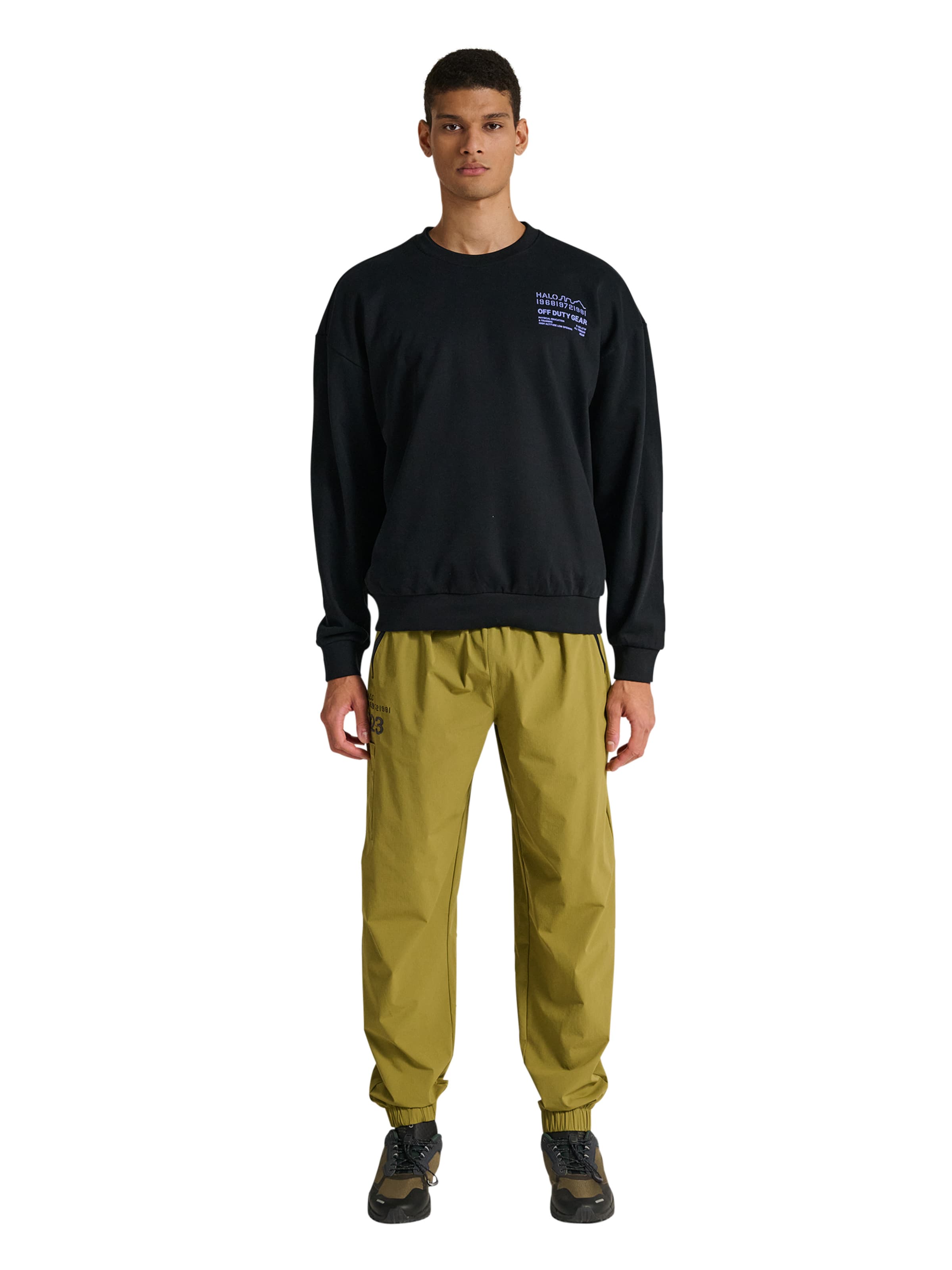 HALO Sweatshirt in Zwart