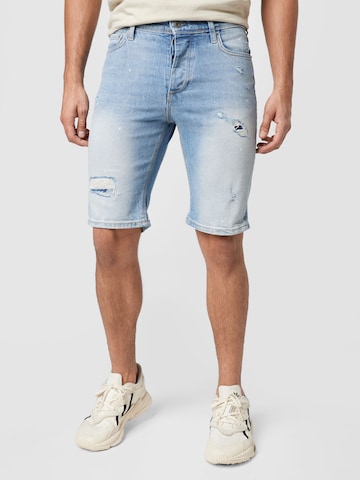 River Island Slim fit Jeans in Blue: front