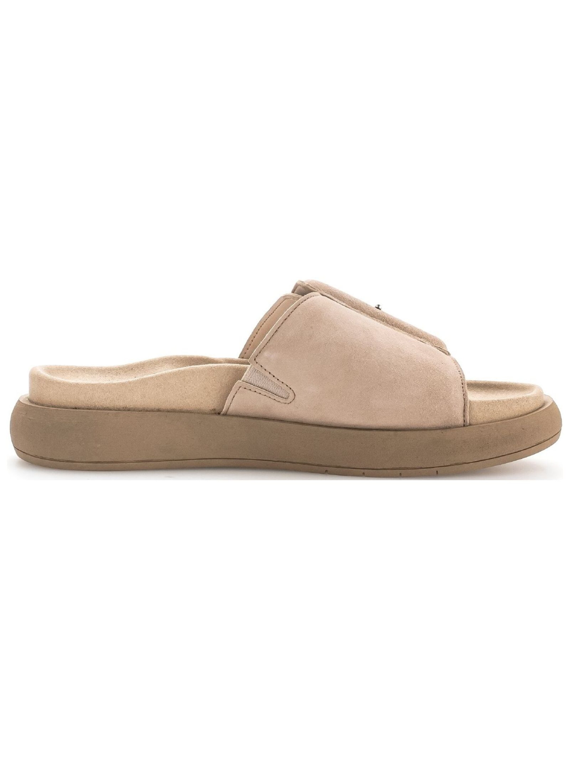 Mule GABOR en beige : sur le côté
