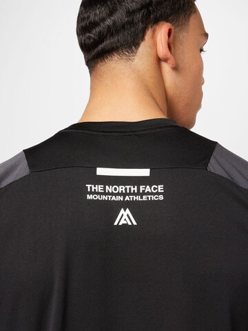 THE NORTH FACE Funkcionalna majica | črna barva