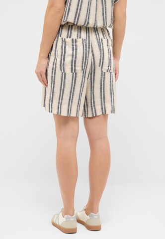 MUSTANG Loose fit Trousers in Beige