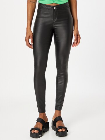 Missguided Skinny Jeans in Zwart: voorkant