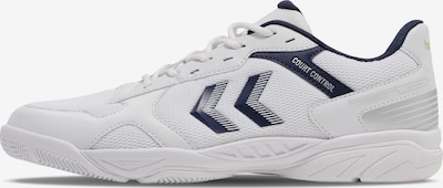 Hummel Sportschuh 'COURT CONTROL II' in 36 in navy / graumeliert / limette / weiß, Produktansicht
