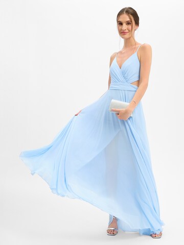 Marie Lund Kleid in Blau