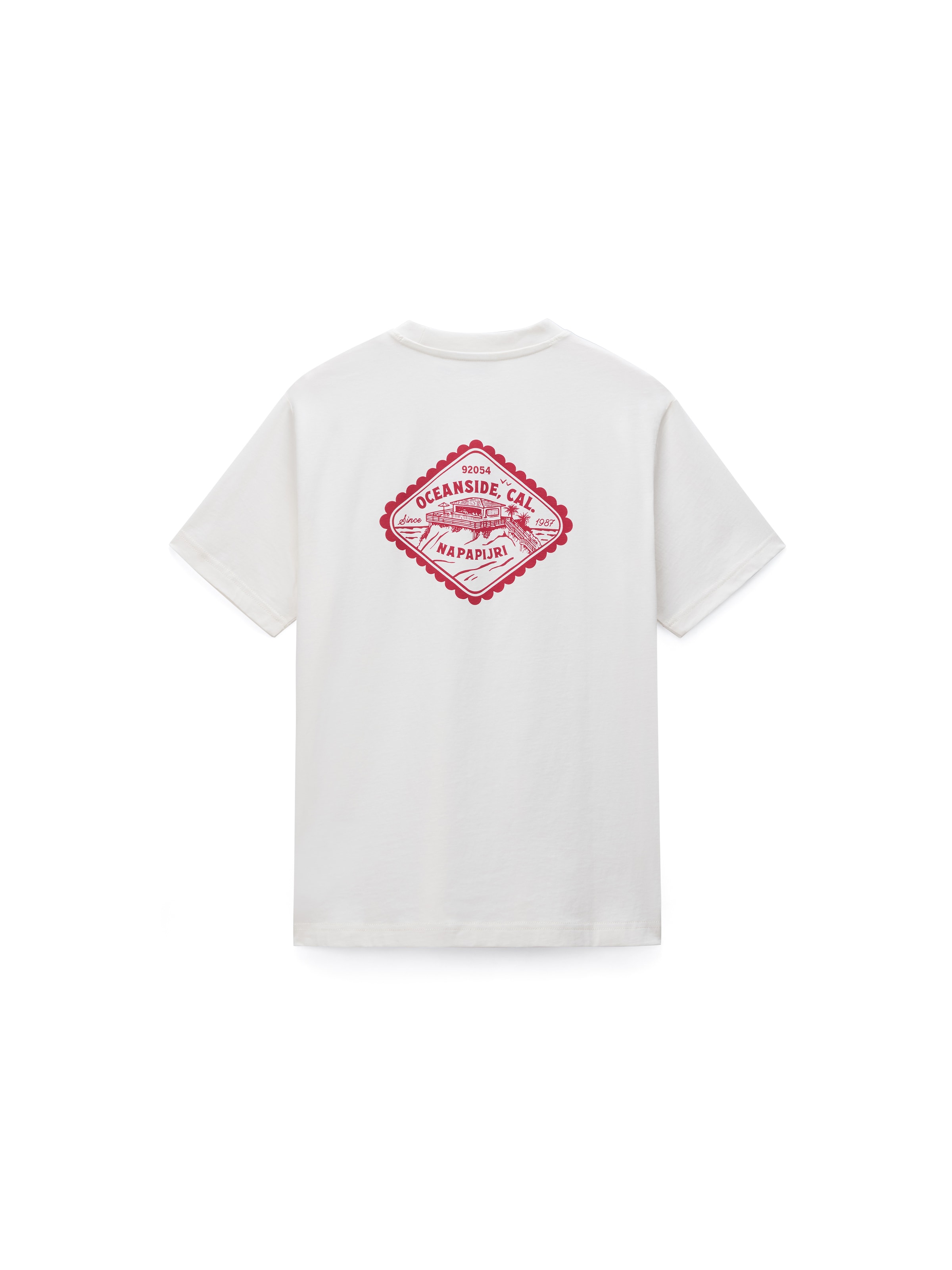 NAPAPIJRI Tričko - Biela