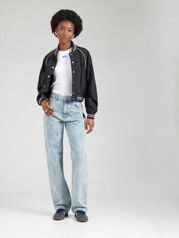 HUGO Baggy Jeans 'Elyah' in Blue