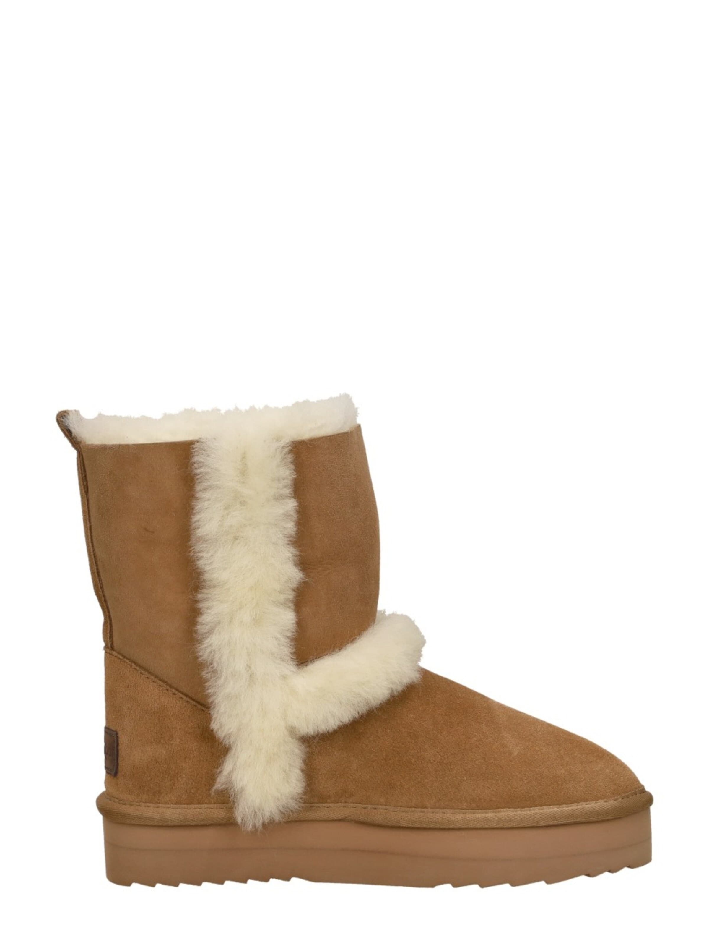 Warmbat Boots 'Kangeroo Plateau' in Bruin