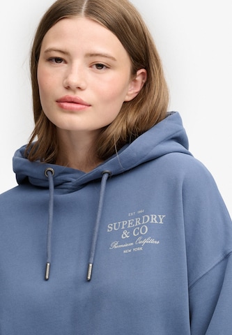 Sweat-shirt 'Luxe Casual' Superdry & Co en bleu