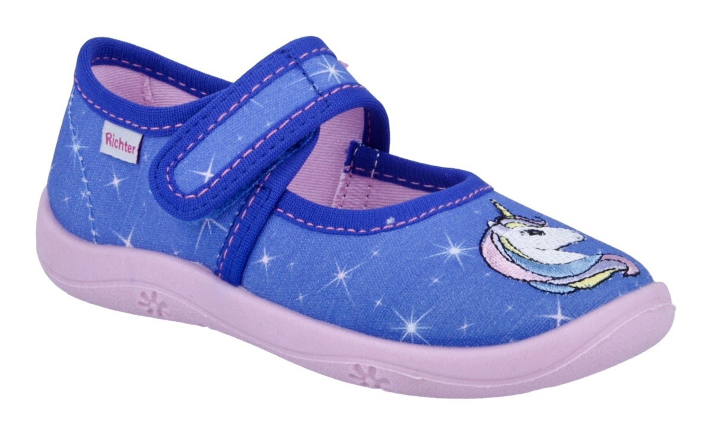 Richter Schuhe Flats in Blue: front