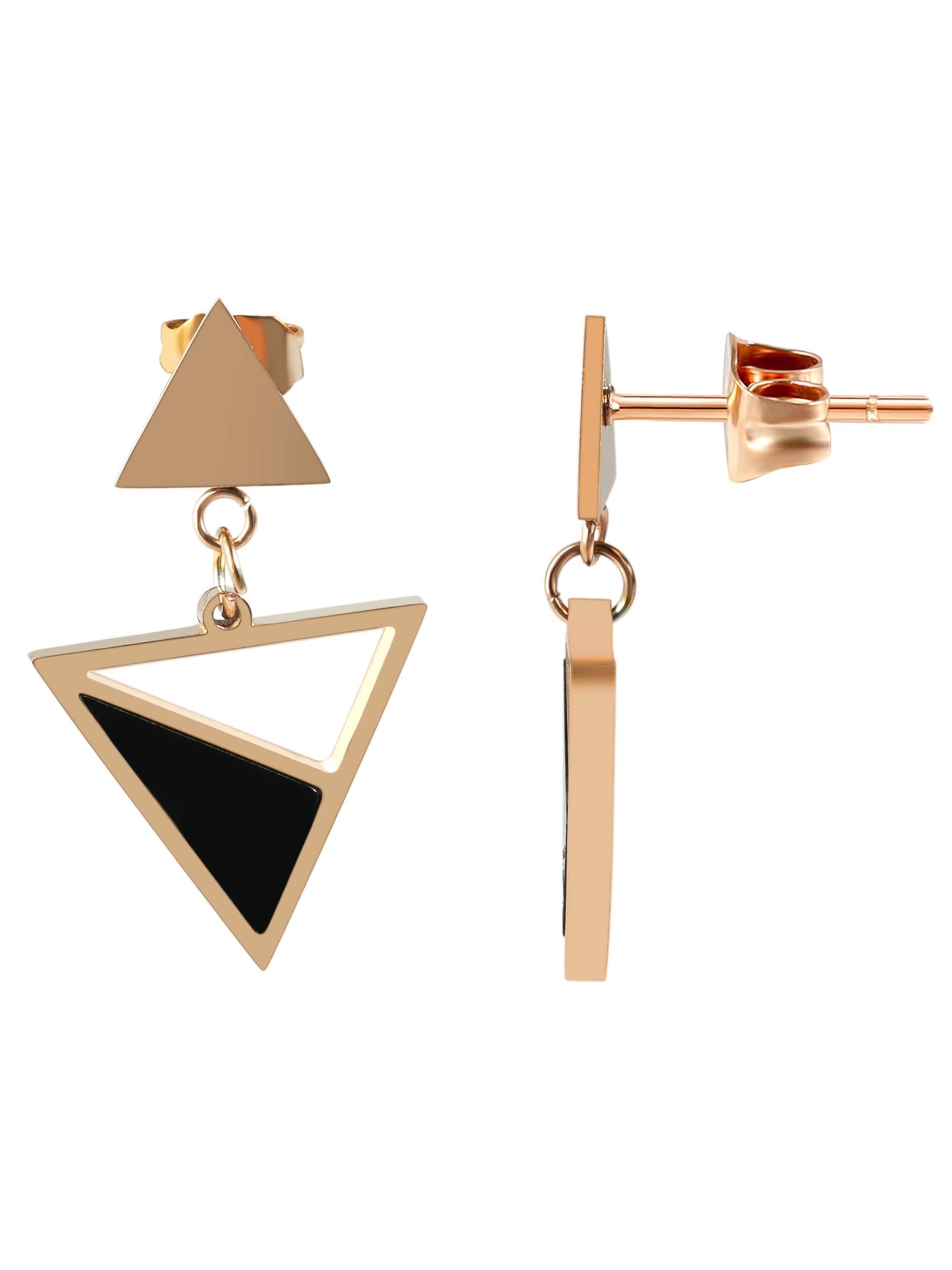 Akzent Earrings 'Consuelo, hautverträglich' in Gold