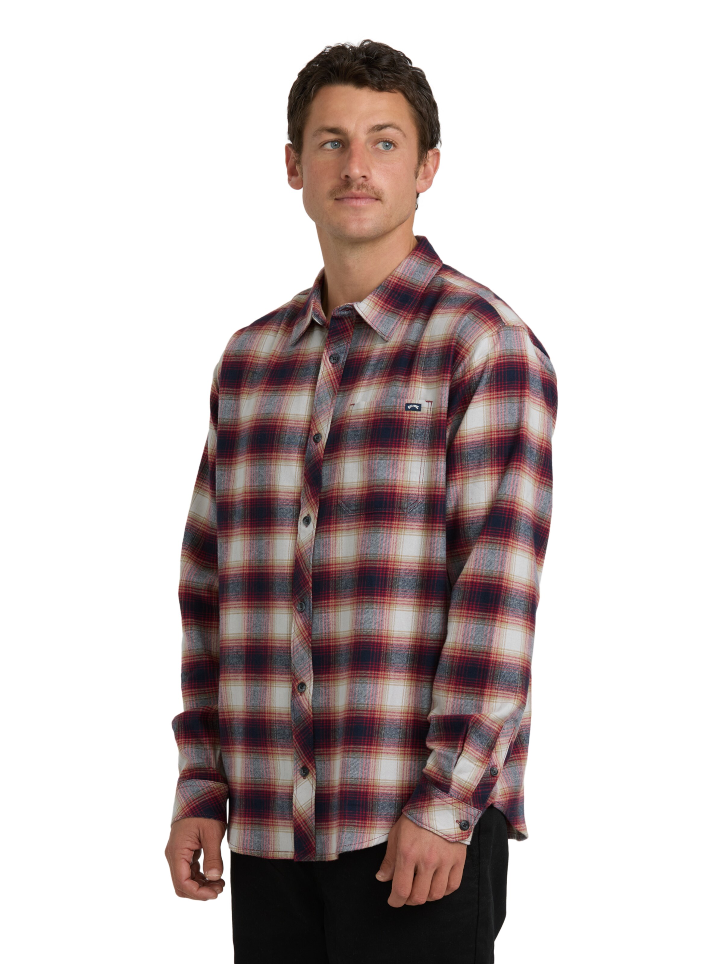 BILLABONG Regular fit Button Up Shirt 'Coastline' in Purple