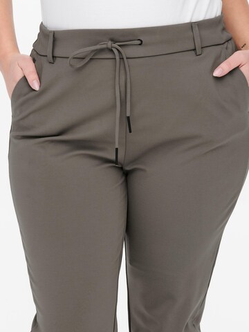 ONLY Carmakoma - regular Pantalón 'Gold Trash' en gris