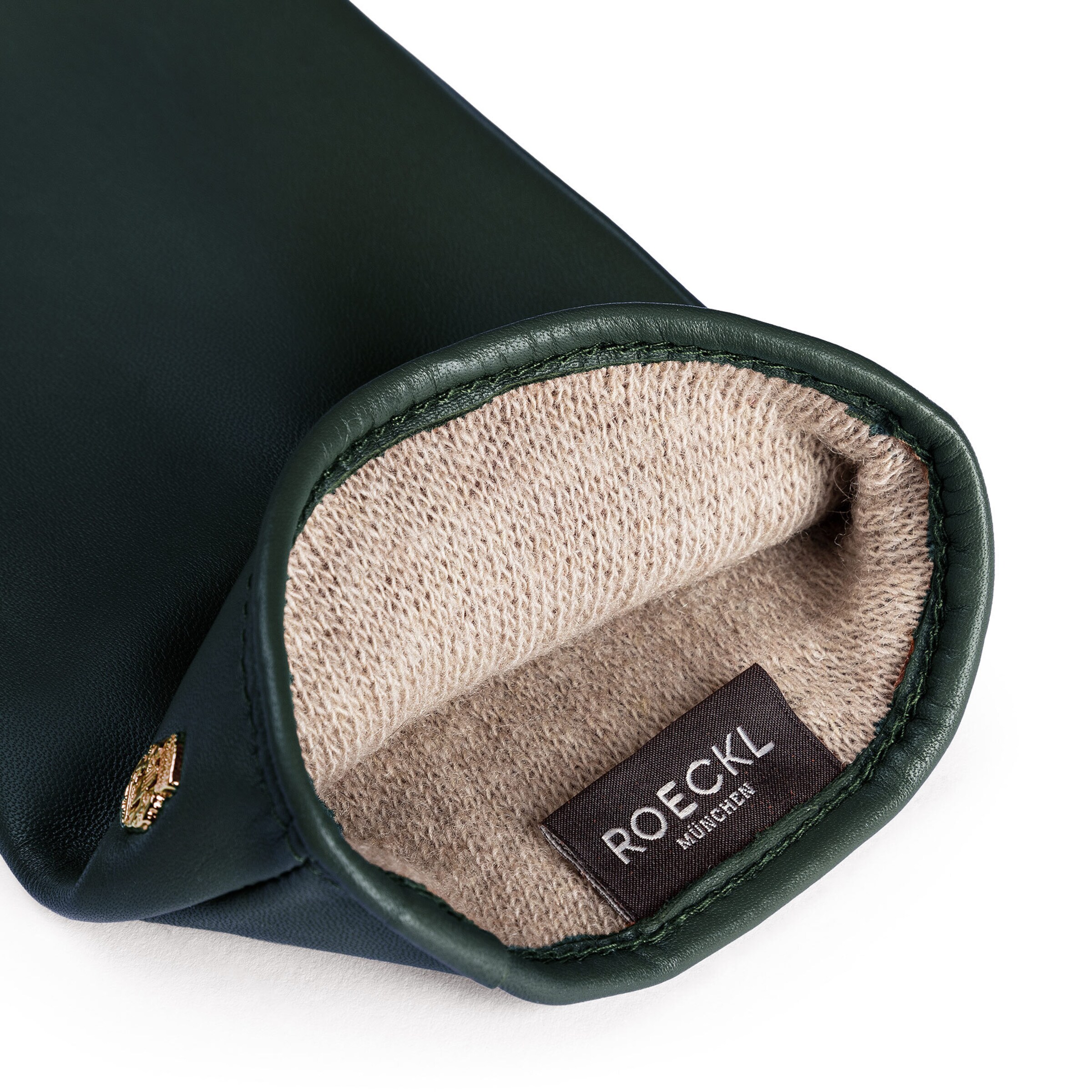 Mezzoguanti 'HAMBURG' di Roeckl in verde